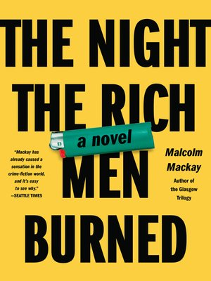 cover image of The Night the Rich Men Burned